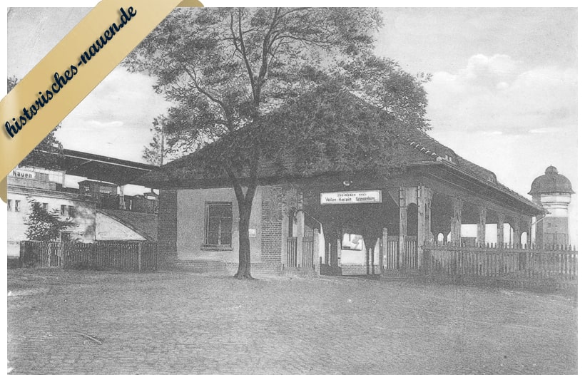 Nauen Kleinbahnhof vor 1945