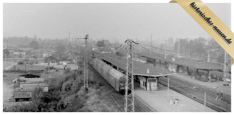 Bahnhof Nauen um 1980