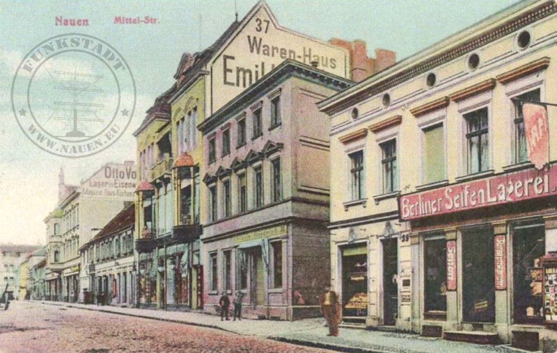 Kaufhaus Emil Hirsch um 1910