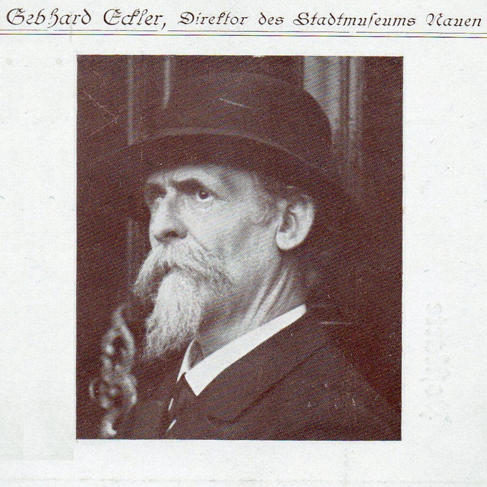 Gebhard Eckler, Direktor des Stadtmuseums Nauen